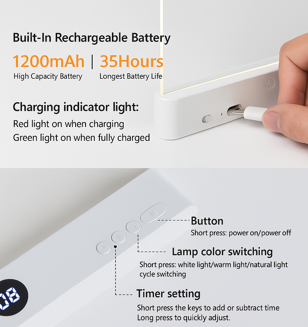 Smart LED Reading Light